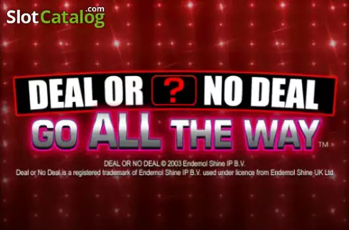 Deal or No Deal: Go All The Way Λογότυπο Deal or No Deal: Go All The Way Λογότυπο