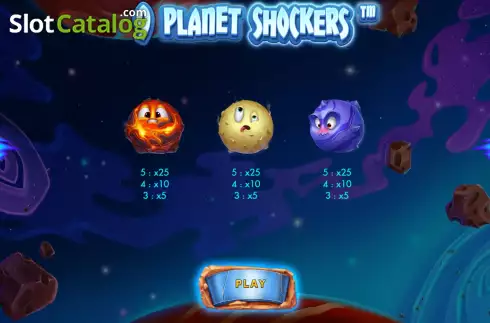 Οθόνη9. 9 Planet Shockers Κουλοχέρης 