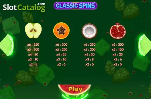 Οθόνη9. Classic Spins Κουλοχέρης 
