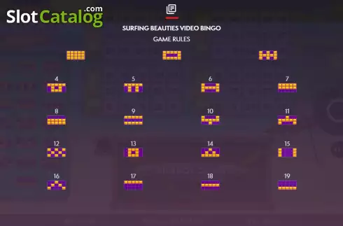Οθόνη6. Surfing Beauties Video Bingo Κουλοχέρης