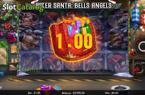 Οθόνη4. Biker Santa: Bells Angels Κουλοχέρης
