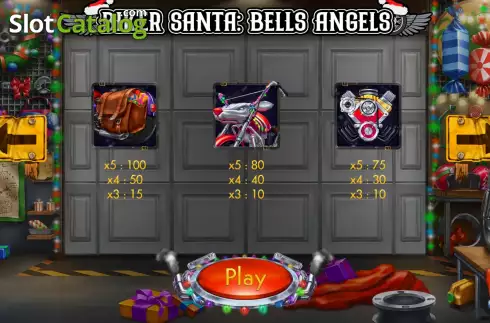 Οθόνη7. Biker Santa: Bells Angels Κουλοχέρης