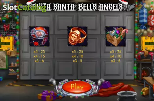 Οθόνη9. Biker Santa: Bells Angels Κουλοχέρης