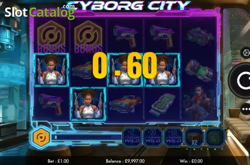 Οθόνη4. Cyborg City Κουλοχέρης