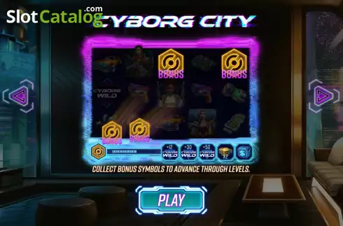 Οθόνη9. Cyborg City Κουλοχέρης