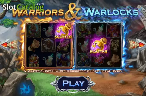 Οθόνη2. Warriors and Warlocks Κουλοχέρης