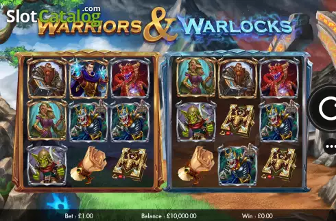 Οθόνη3. Warriors and Warlocks Κουλοχέρης