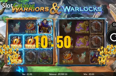 Οθόνη4. Warriors and Warlocks Κουλοχέρης