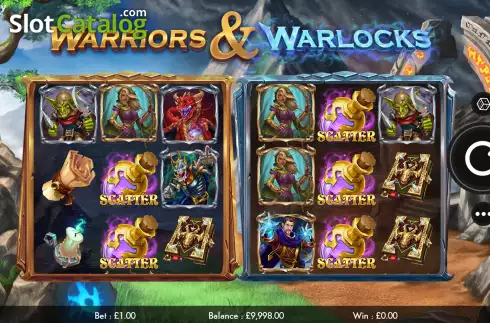 Οθόνη8. Warriors and Warlocks Κουλοχέρης