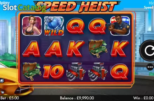 Οθόνη2. Speed Heist Κουλοχέρης