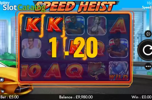 Οθόνη3. Speed Heist Κουλοχέρης