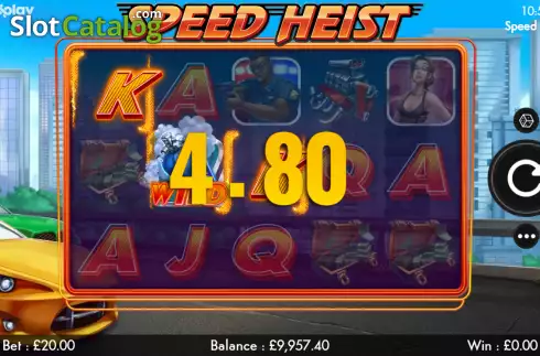 Οθόνη4. Speed Heist Κουλοχέρης