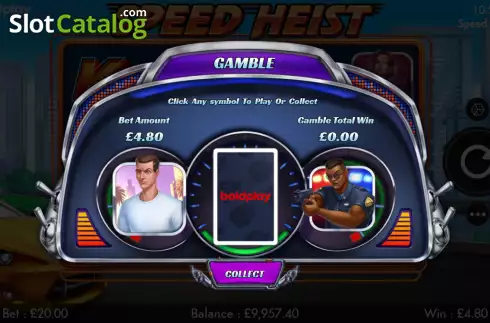 Οθόνη5. Speed Heist Κουλοχέρης
