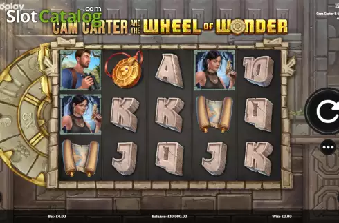 Οθόνη2. Cam Carter & The Wheel of Wonder Κουλοχέρης