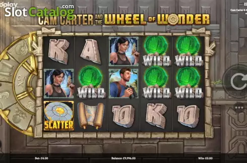 Οθόνη3. Cam Carter & The Wheel of Wonder Κουλοχέρης