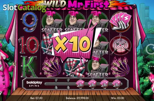 Οθόνη3. Wild Mr. First Κουλοχέρης