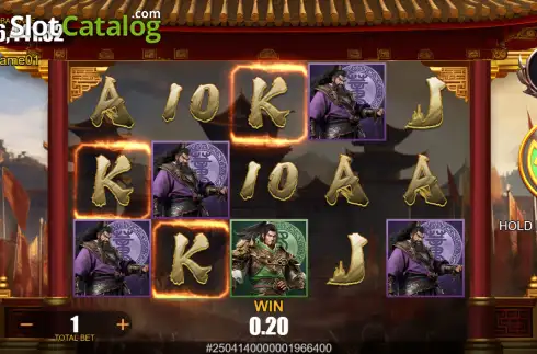 Οθόνη3. Romance of the Three Kingdoms (Boldplay) Κουλοχέρης