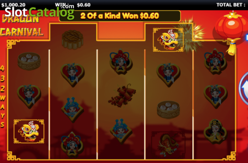 Οθόνη4. Dragon Carnival Κουλοχέρης