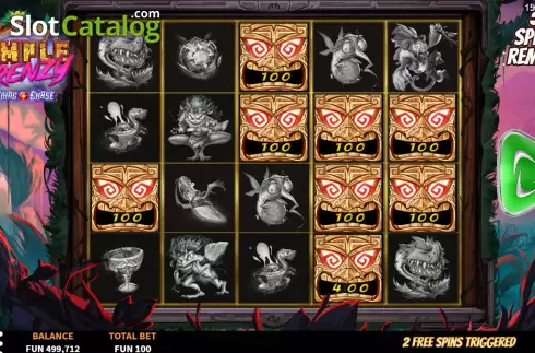 Οθόνη8. Temple Frenzy Lightning Chase Κουλοχέρης