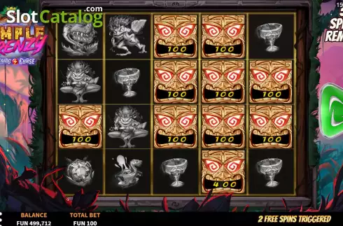 Οθόνη9. Temple Frenzy Lightning Chase Κουλοχέρης