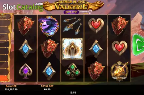 Οθόνη2. Return of the Valkyrie Splitz Κουλοχέρης