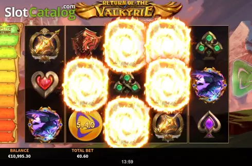 Οθόνη4. Return of the Valkyrie Splitz Κουλοχέρης