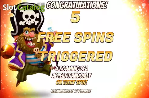 Οθόνη7. Treasure Pirates Lightning Chase Κουλοχέρης