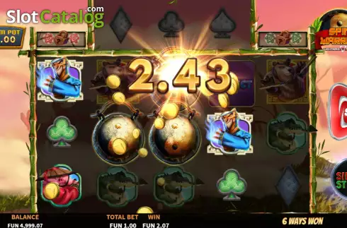 Οθόνη3. Spin Warrior Boom Pot Κουλοχέρης