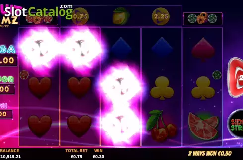 Οθόνη4. Fruit Gemz Splitz Κουλοχέρης
