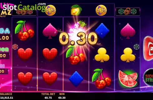 Οθόνη5. Fruit Gemz Splitz Κουλοχέρης