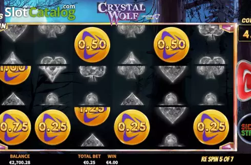 Οθόνη6. Crystal Wolf Lightning Chase Κουλοχέρης 