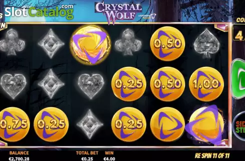 Οθόνη7. Crystal Wolf Lightning Chase Κουλοχέρης 