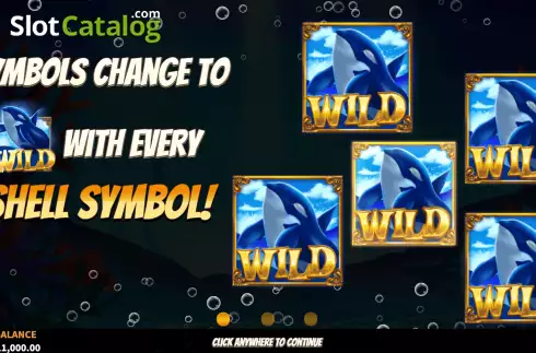 Οθόνη2. Orca's Wild Bonanza Κουλοχέρης