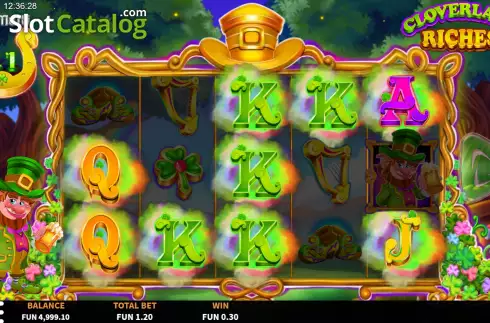 Οθόνη5. Cloverland Riches Κουλοχέρης