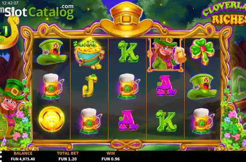 Οθόνη9. Cloverland Riches Κουλοχέρης