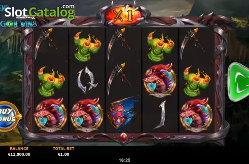 Οθόνη3. Legend of Dragon Wins DoubleMax Κουλοχέρης