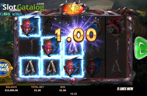 Οθόνη4. Legend of Dragon Wins DoubleMax Κουλοχέρης