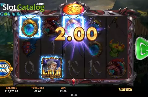 Οθόνη6. Legend of Dragon Wins DoubleMax Κουλοχέρης