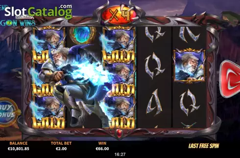 Οθόνη9. Legend of Dragon Wins DoubleMax Κουλοχέρης