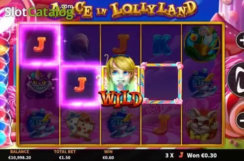 Οθόνη3. Alice in Lollyland Κουλοχέρης