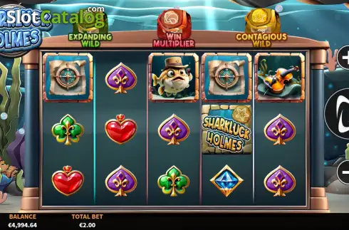 Οθόνη2. Sharkluck Holmes Κουλοχέρης
