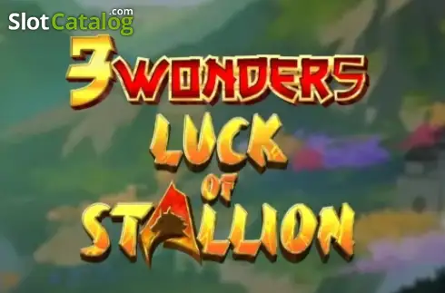 3 Wonders - Luck of Stallion Λογότυπο 3 Wonders - Luck of Stallion Λογότυπο