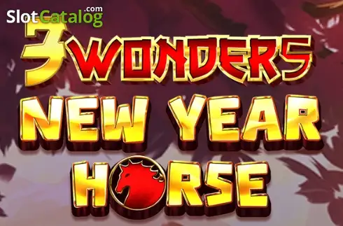 3 Wonders - New Year Horse Λογότυπο 3 Wonders - New Year Horse Λογότυπο