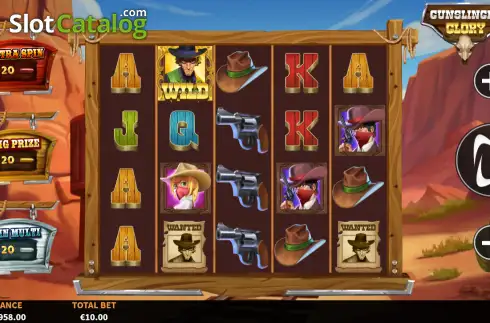 Οθόνη2. Gunslinger Glory Κουλοχέρης