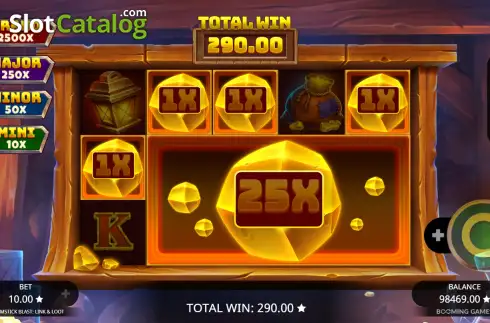 Οθόνη3. Boomstick Blast: Link & Loot Κουλοχέρης