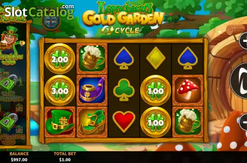 Οθόνη2. Leprechaun's Gold Garden Κουλοχέρης