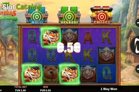 Οθόνη3. 3 Wonders Robin Hood Κουλοχέρης