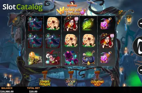 Οθόνη2. 3 Wonders Witches Wild Fortune Κουλοχέρης 