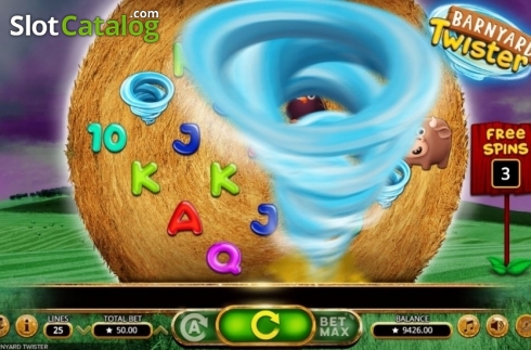 Οθόνη5. Barnyard Twister Κουλοχέρης