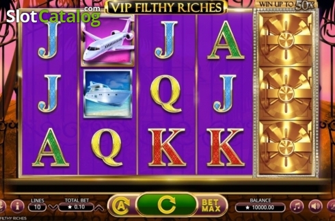 Οθόνη2. VIP Filthy Riches Κουλοχέρης